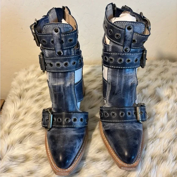 Freebird Blue Joplin size 7 - Picture 1 of 6